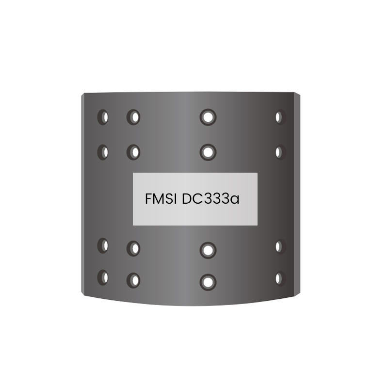 DC333a Kampas rem Bagian sistem rem otomatis Ketebalan 18mm