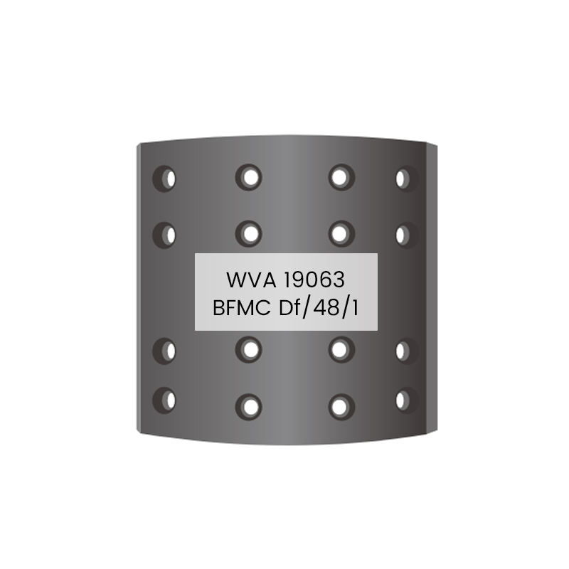 Kampas Rem Truk 19063 Df/48/1 untuk BOVA,DAF