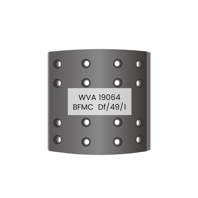 Kampas Rem Suku Cadang Mobil Truk Eropa 19064 Df/49/1 untuk BOVA,DAF