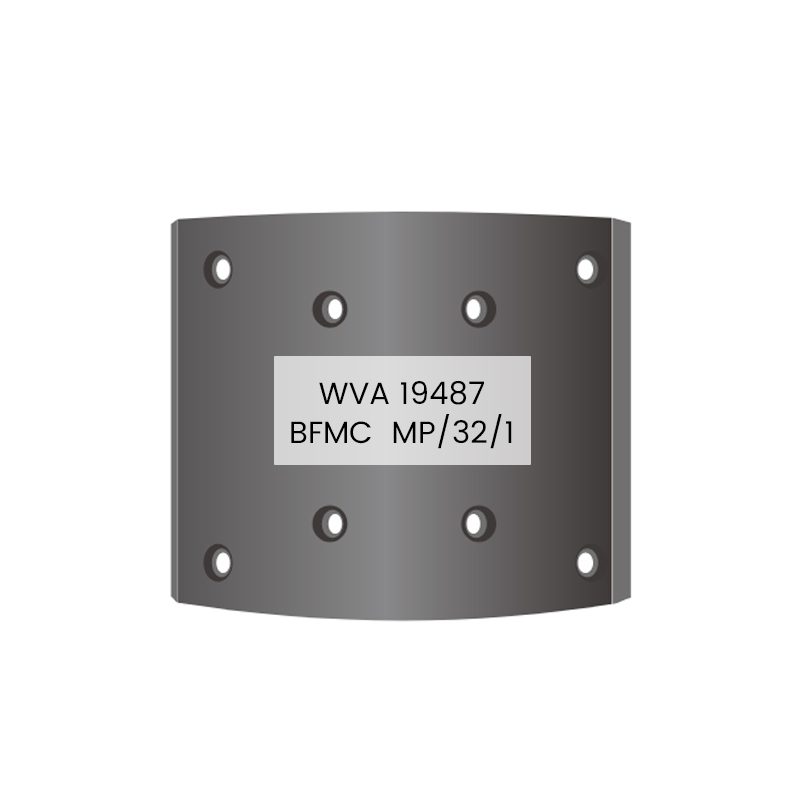 Kampas Rem Kualitas Unggul 19487 MP/32/1 untuk MAN,MERCEDES-BENZ