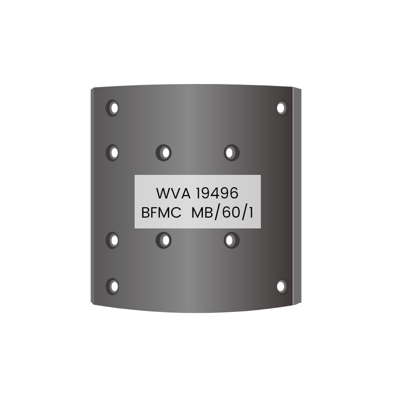 Kampas Rem Eropa 19496 MP/36/2 untuk MAN,MERCEDES-BENZ