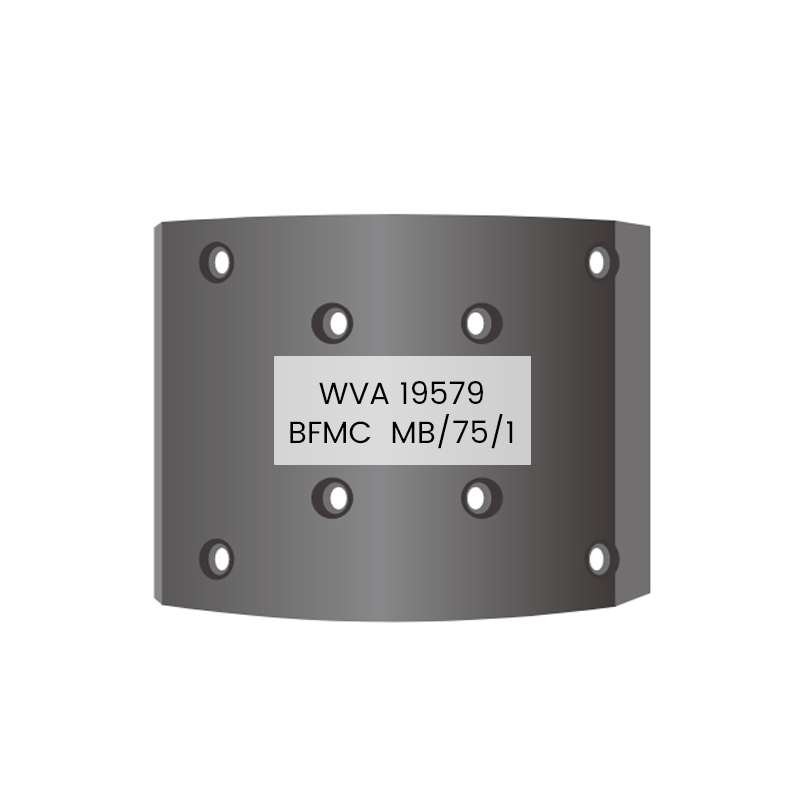 Kampas Rem Eropa 19579 MB/75/1 untuk MAN,MERCEDES-BENZ