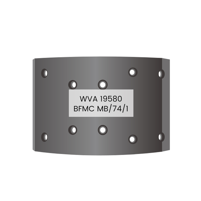 Kampas Rem 19580 MB/74/1 untuk MAN,MERCEDES-BENZ