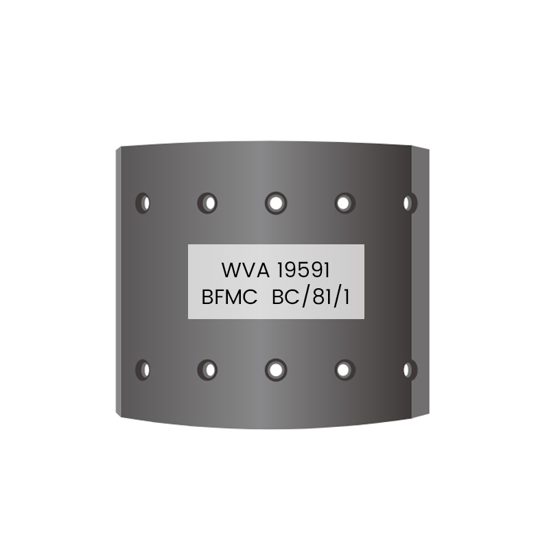 19591 BC/81/1 Kampas Rem untuk BPW