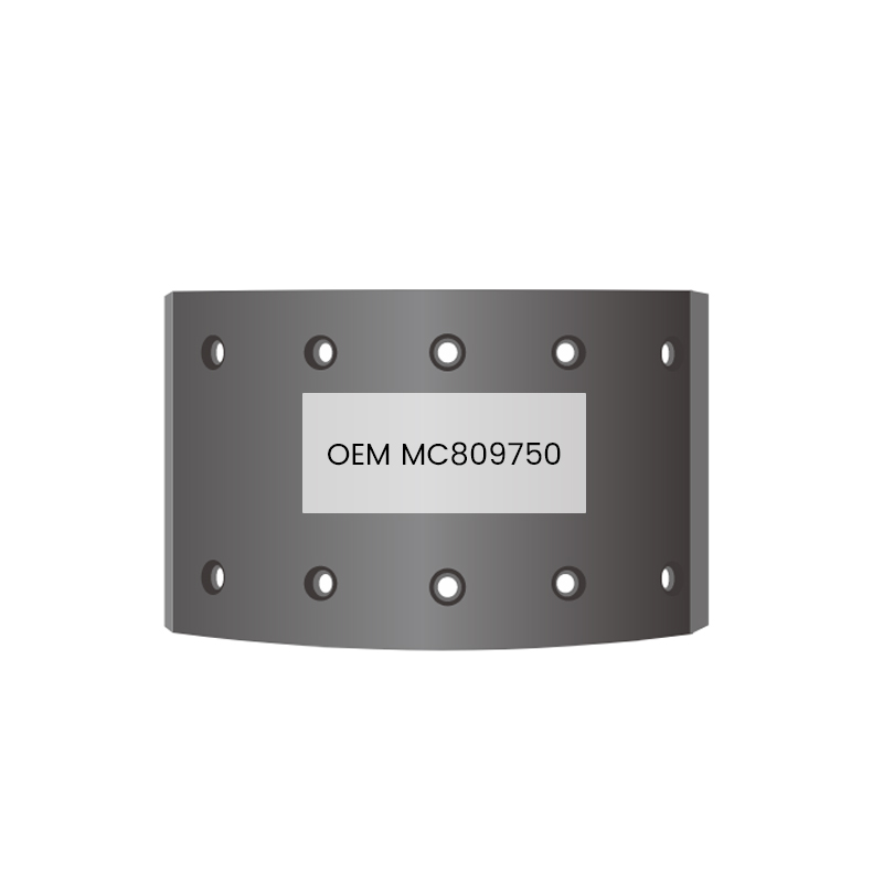 Kampas Rem Suku Cadang Mobil Truk Jepang MC809750 untuk MITSUBISHI