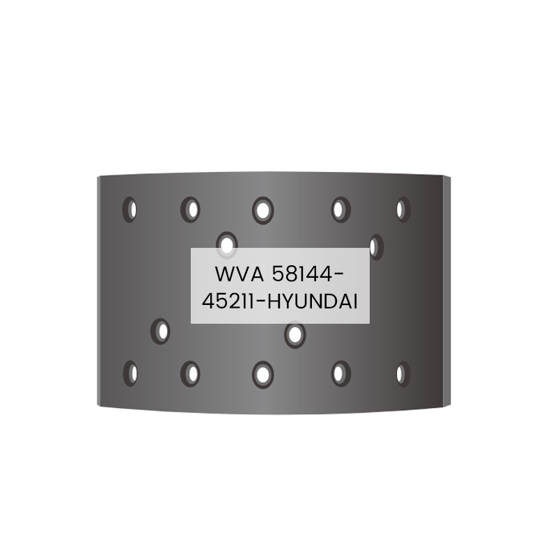 58144-45211-HYUNDAI Kampas rem Suku cadang sistem Rem Otomatis untuk HYUNDAI