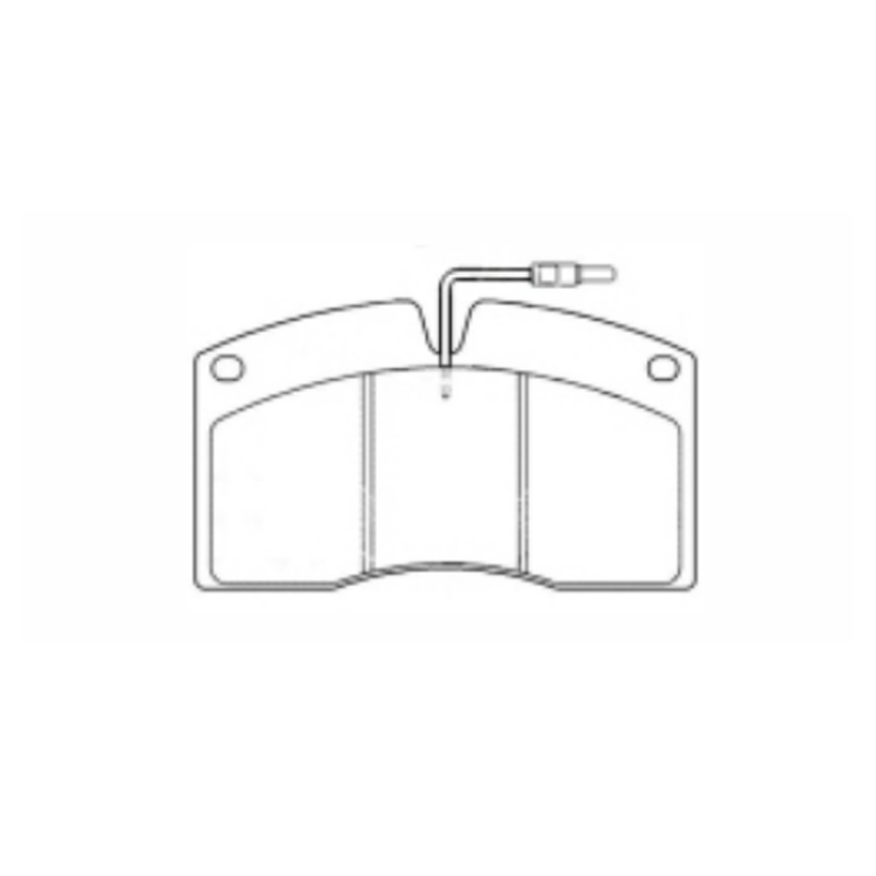 Kampas Rem 29072 Suku Cadang Mobil Truk